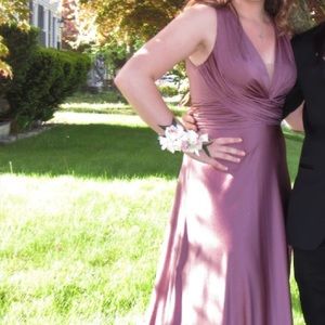 Rose gold size 10 Allure Bridal Prom Dress